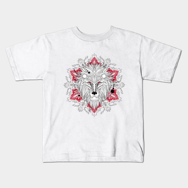 Canister Wolf Kids T-Shirt by JabsCreative